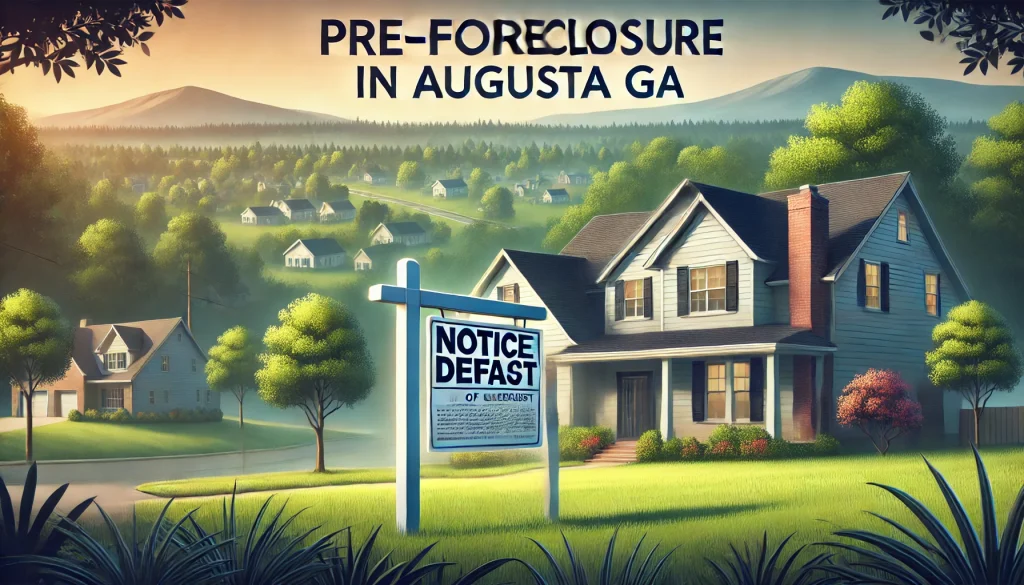 Pre-Foreclosure in Augusta